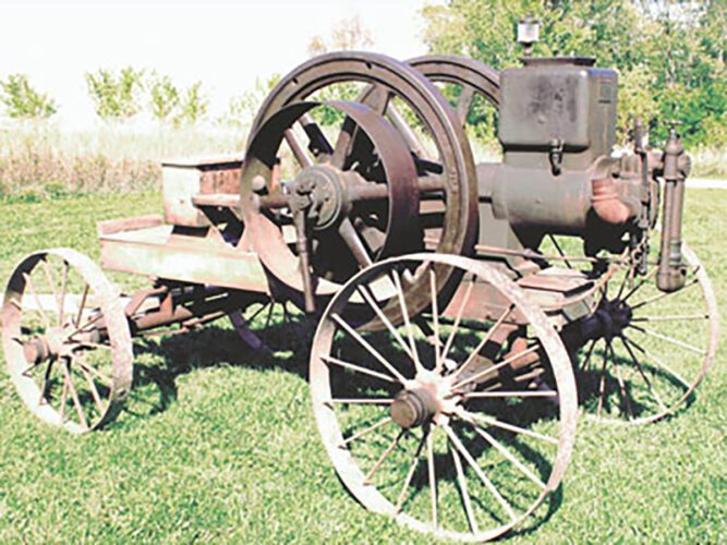 1908 8hp Christensen Opens Up Rusty Dispute